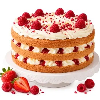 Raspberry Victoria Cake